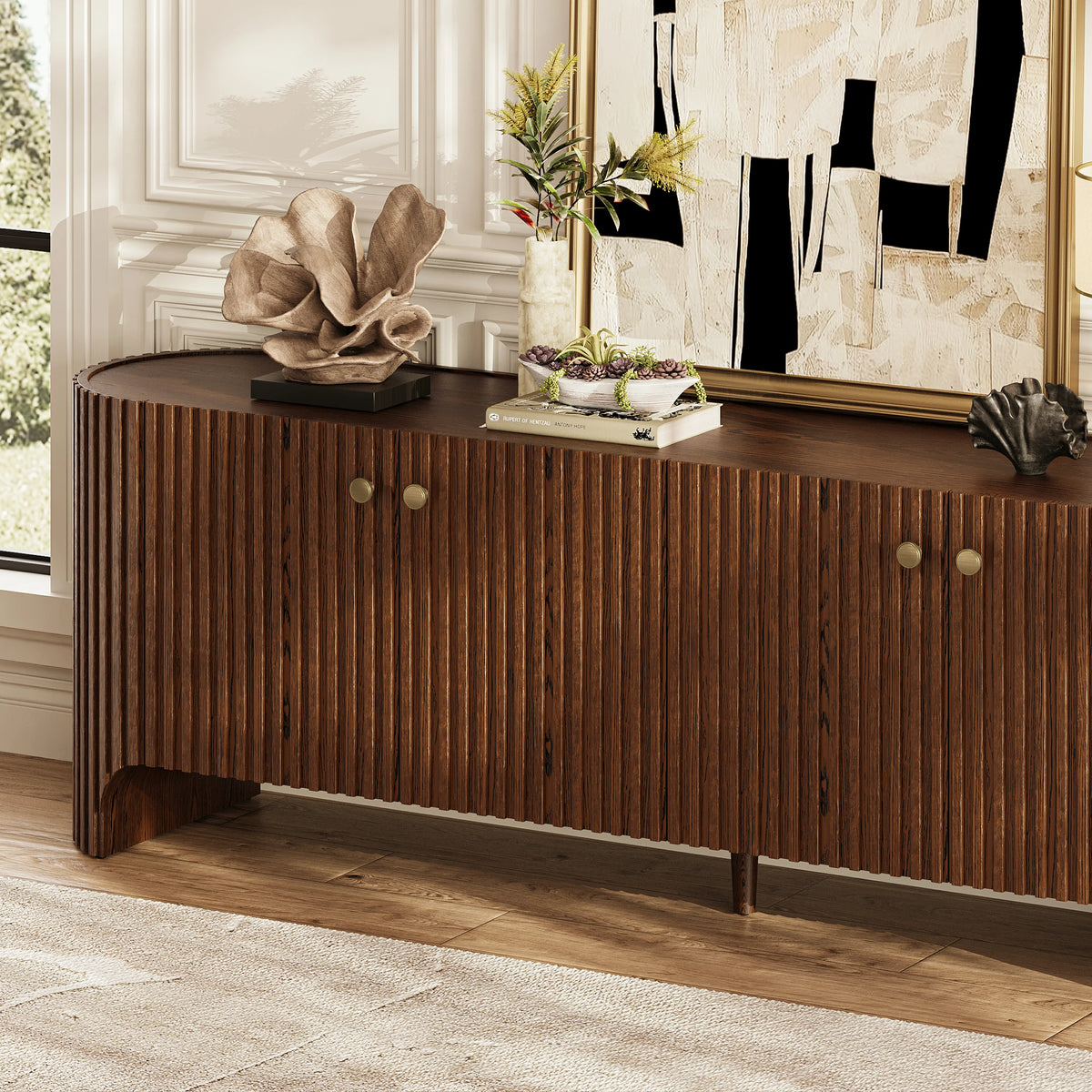 Sledin Media Console 84"W