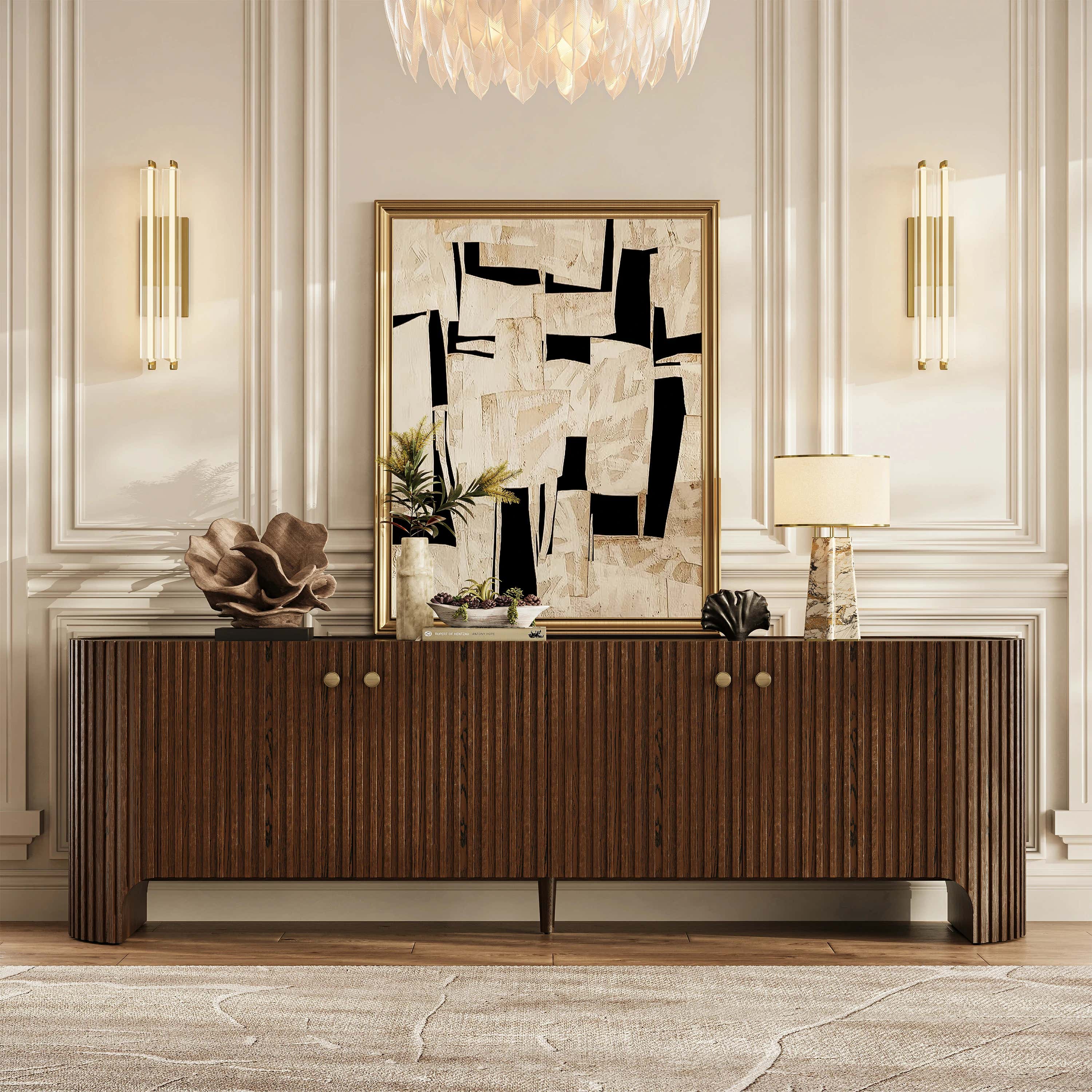 Sledin Media Console 84"W