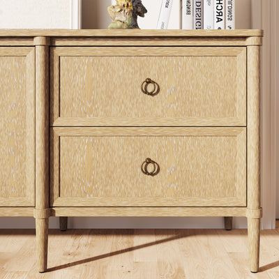 Maison Oak Media Console 84"