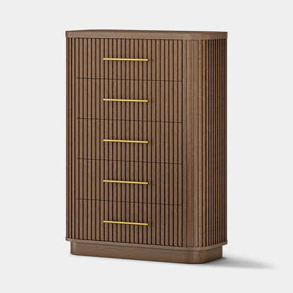 Sinclair Fluted 5-Drawer Chest 39"W