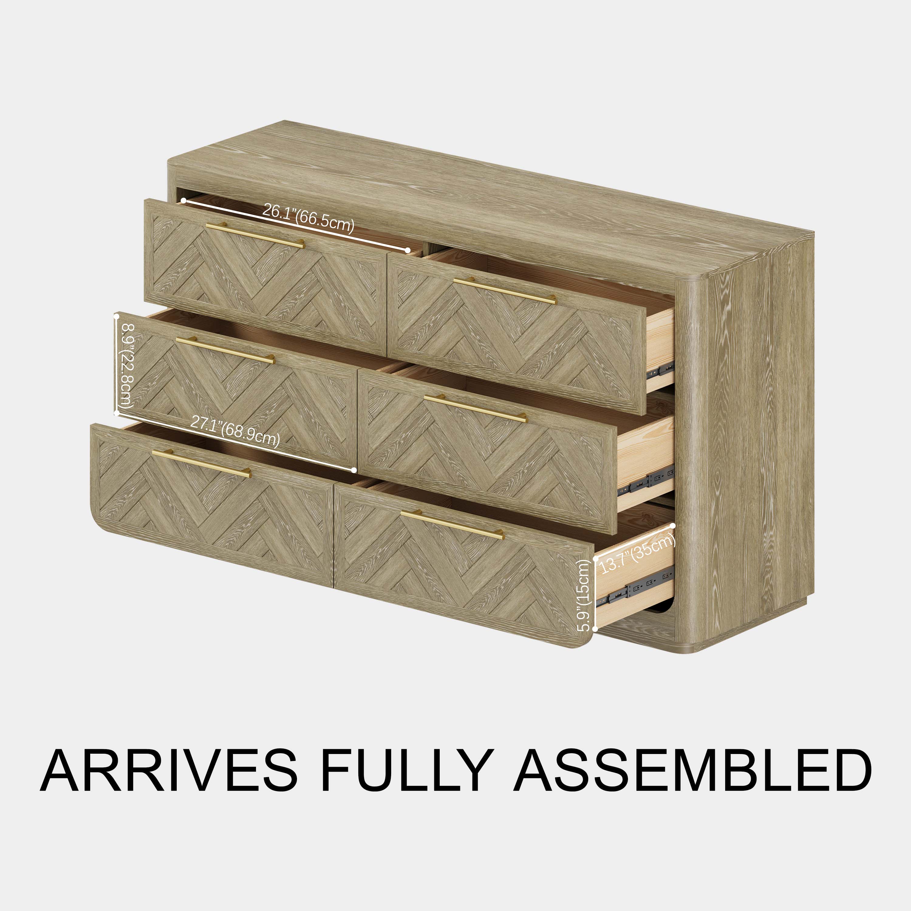 Ridgemont Dresser 59" W