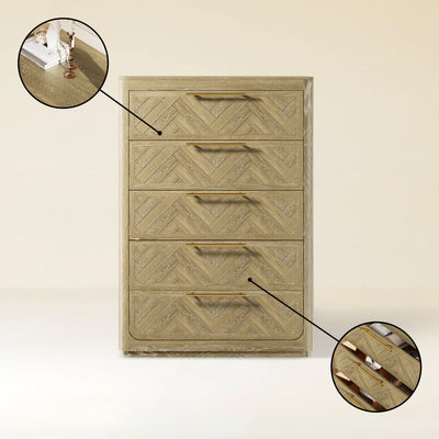 Ridgemont 5-Drawer Chest 36" W