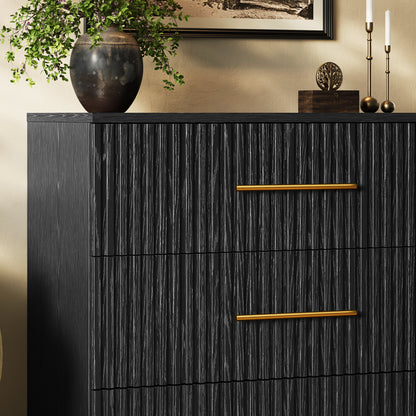 Holt 126" Oak 12-Drawer Chest(Set of 4)