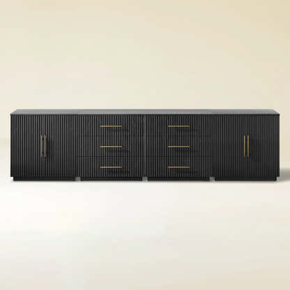 Holt Oak Modular Media Console (Set of 4)