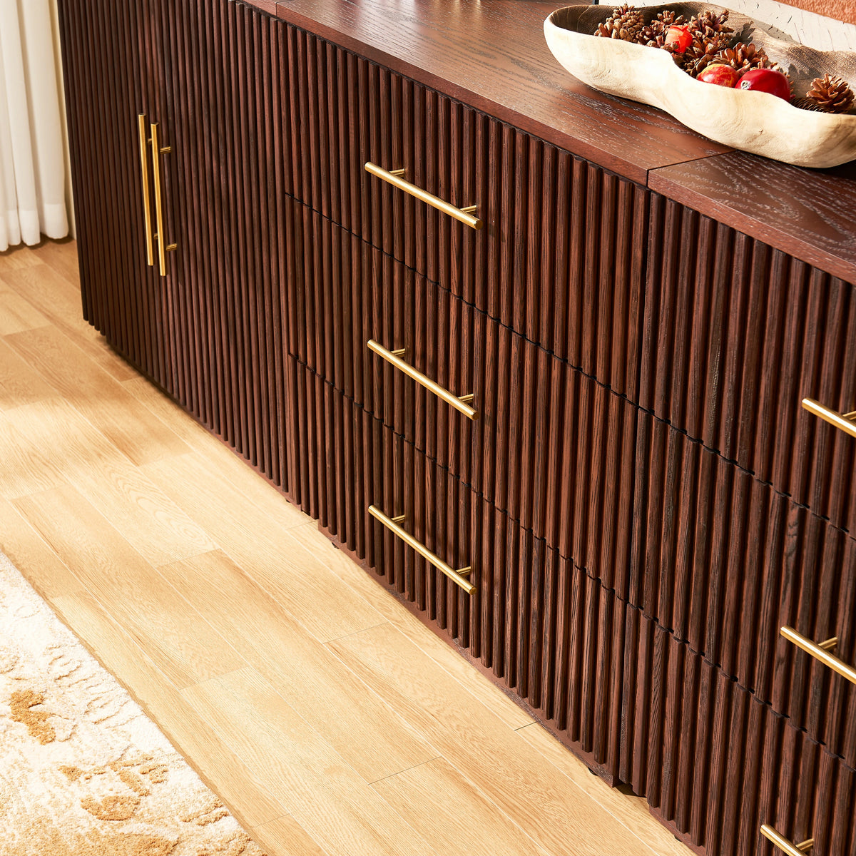 Holt Oak Modular Media Console (Set of 4)