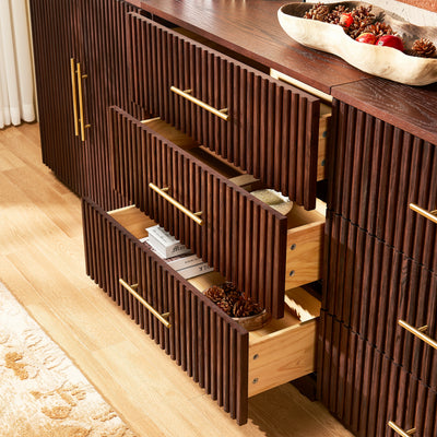 Holt Oak Modular Media Console (Set of 4)