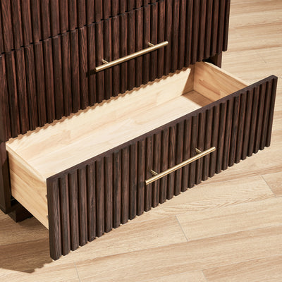 Holt 126" Oak 12-Drawer Chest(Set of 4)