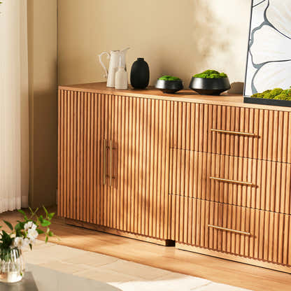 Holt Oak Modular Media Console (Set of 4)