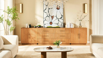 Holt Oak Modular Media Console (Set of 4)
