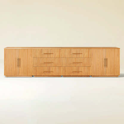 Holt Oak Modular Media Console (Set of 4)
