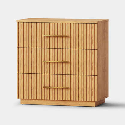 Holt 126" Oak 12-Drawer Chest(Set of 4)