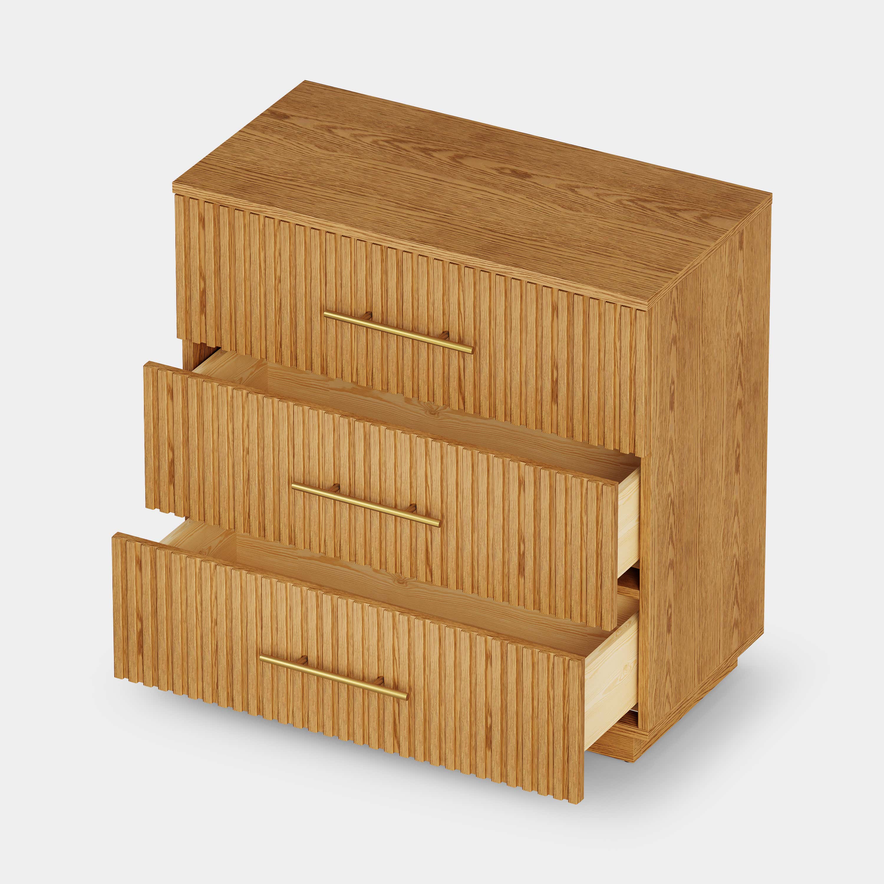 Holt 32" Oak Drawer Chest