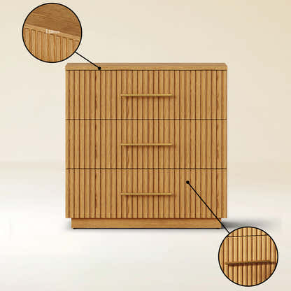 Holt 32" Oak Drawer Chest