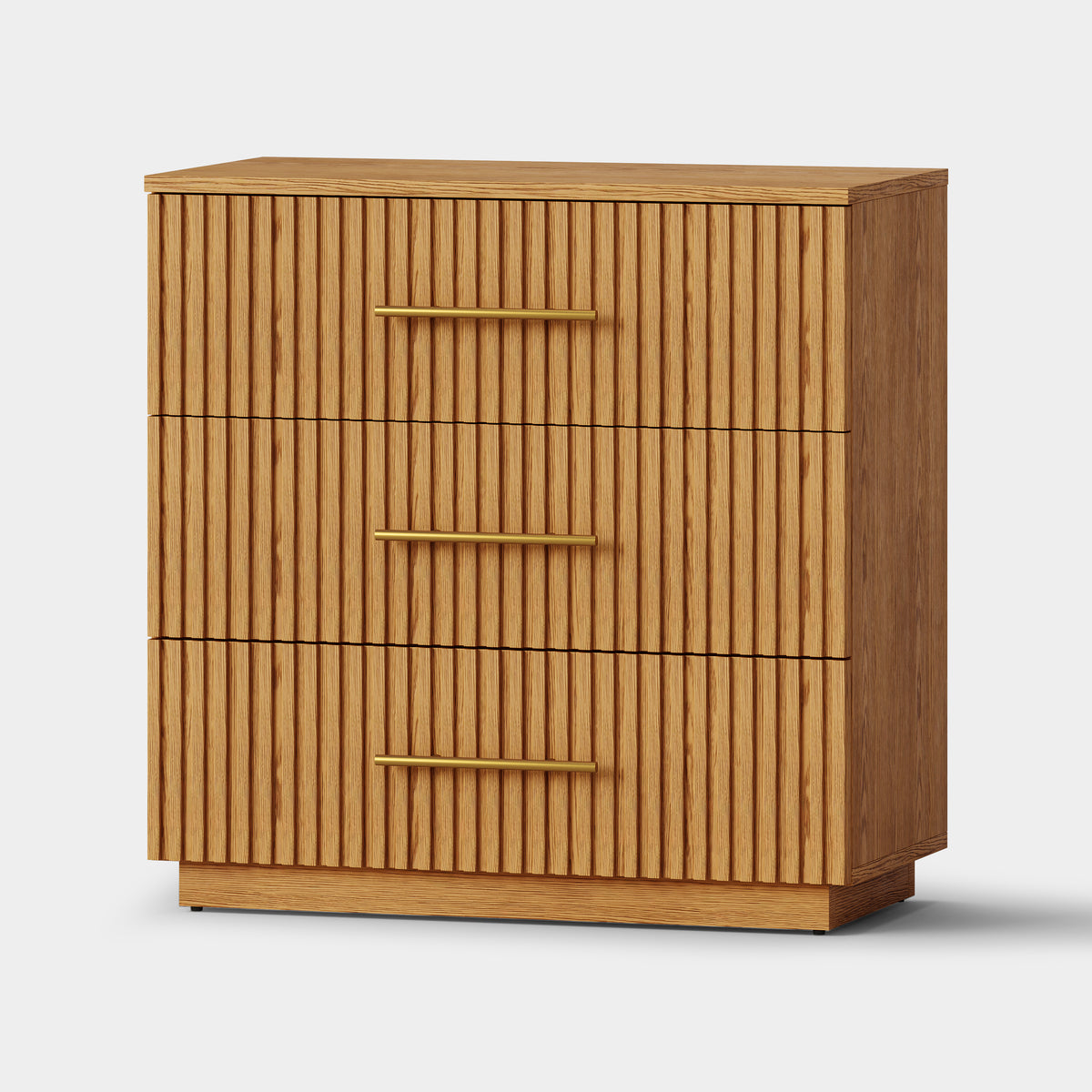 Holt 126" Oak 12-Drawer Chest(Set of 4)