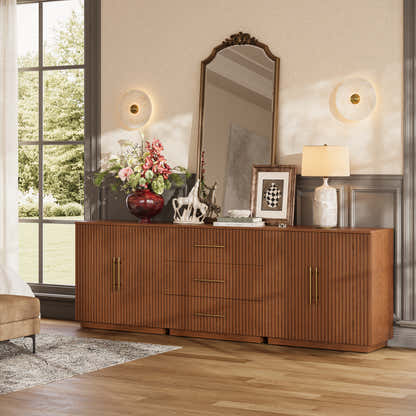 Holt Oak Modular Media Console (Set of 3)