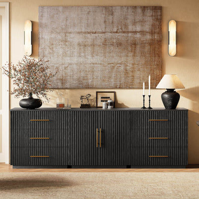 Holt Oak Modular Media Console (Set of 3)