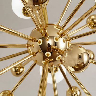 Asterion Glass Starburst Chandelier 39"D