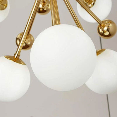 Asterion Glass Starburst Chandelier 39"D