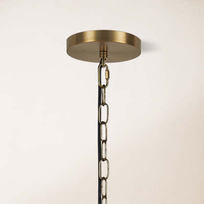 Luminare Resin Fluted Pendant 5"