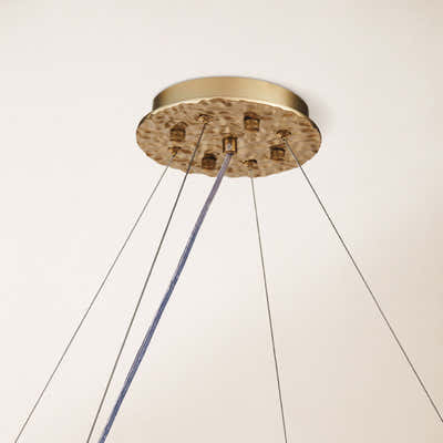 Rieo Crystal Glass Round Chandelier 40"D