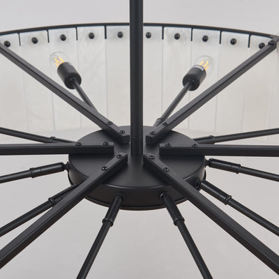 Janina Alabaster Round Chandelier 105cm D