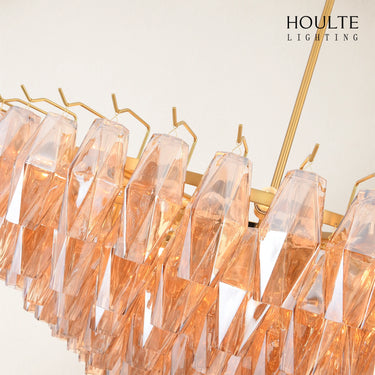 Celestial Drop Glass Crystal Glass Chandelier 122cm D
