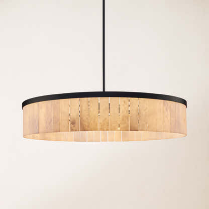 Janina Alabaster Round Chandelier 105cm D