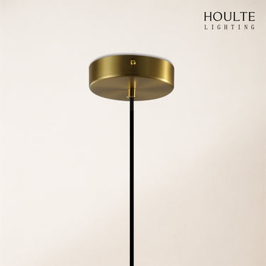 Hecate Alabaster Modern Pendant 6"D