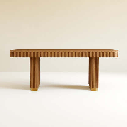 Hollin Rectangle Dining Table 63" Extend 78.7"