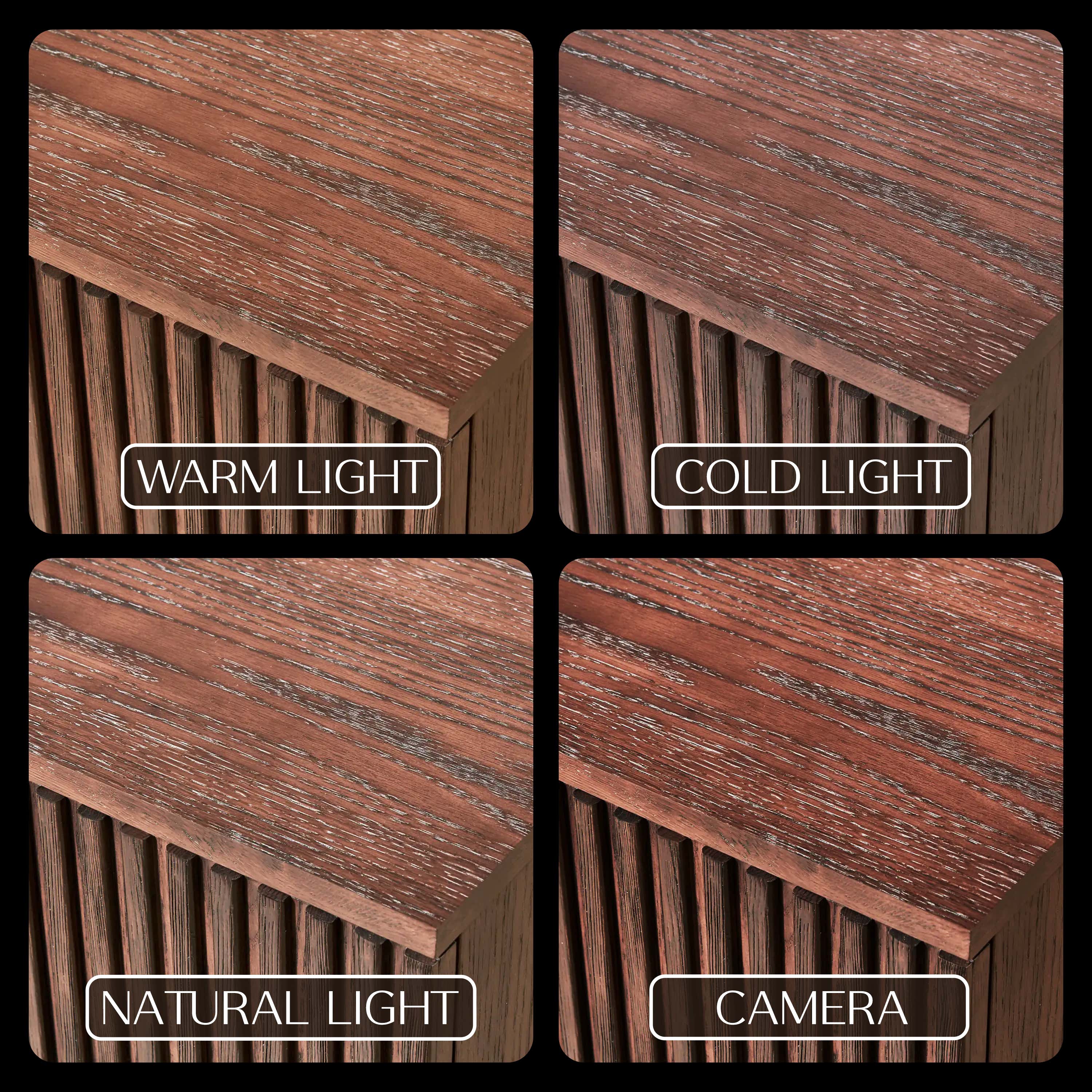 Holt 126″ Solid Oak Console(Set of 4)