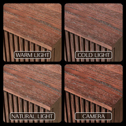 Holt 126″ Solid Oak Console(Set of 4)