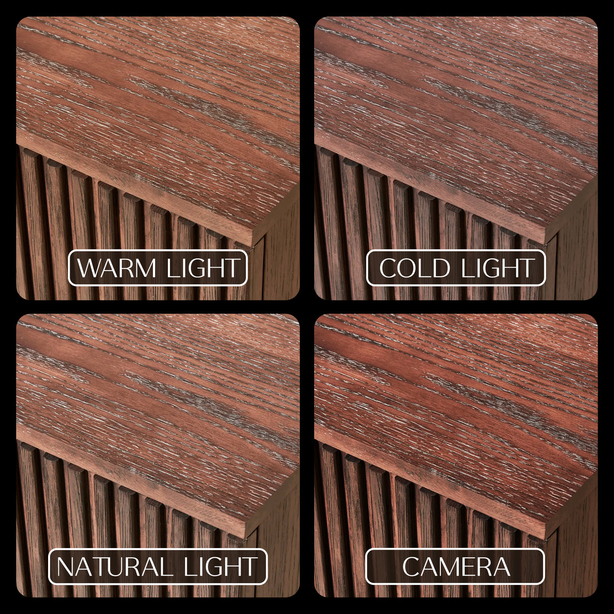 Holt 126″ Solid Oak Console(Set of 4)