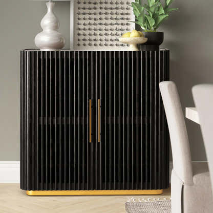 Holton 47"H Oak Storage Cabinet