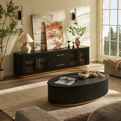 Holton 140cm W Oak Coffee Table
