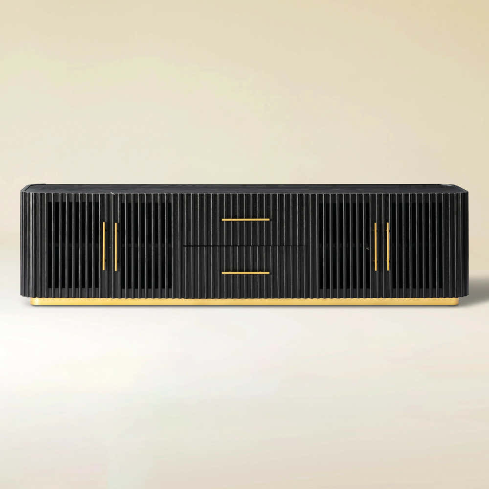 Holton Oak Media Console 240cm W