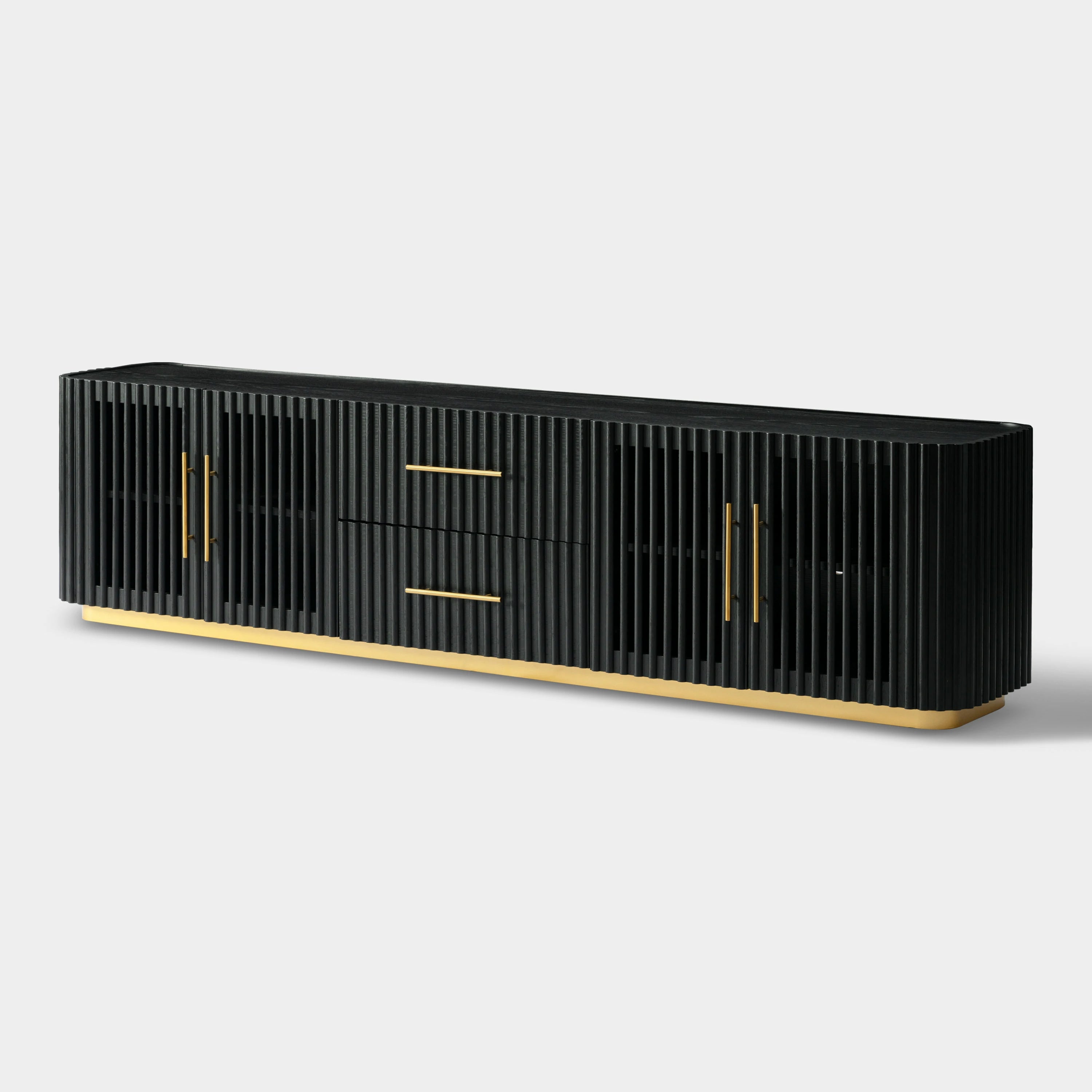 Holton Oak Media Console 240cm W