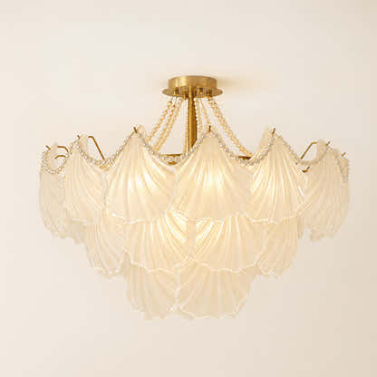 Marivelle Glass Shell Pendant