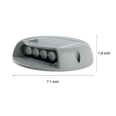 Solumgard Flushmount Solar Outdoor Step Light