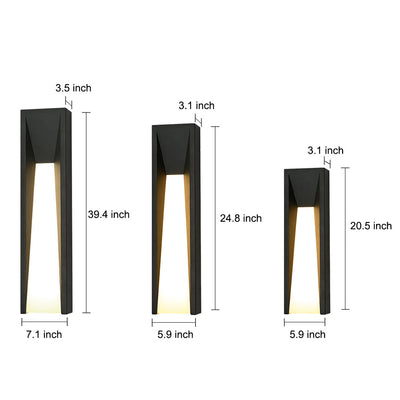Solargard Rectangle LED Outdoor Wall Light