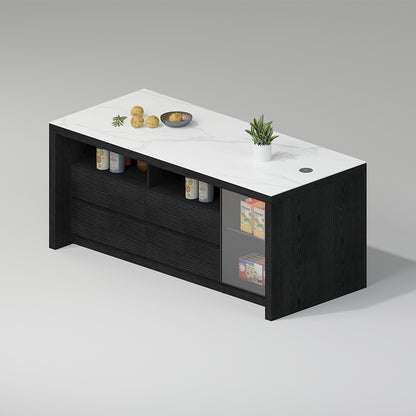 Carey Kitchen Island 71"