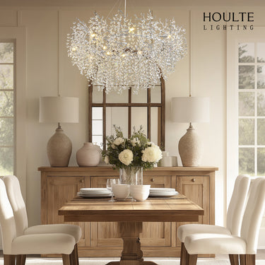 Lustre Branches Halo Chandelier 48"