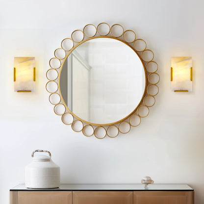 Maris Alabaster Wall Sconce 25cm H