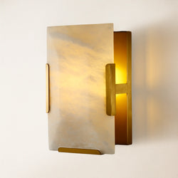 Maris Alabaster Wall Sconce 25cm H