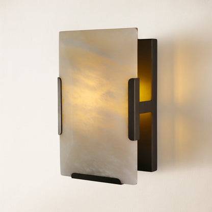 Maris Alabaster Wall Sconce 25cm H