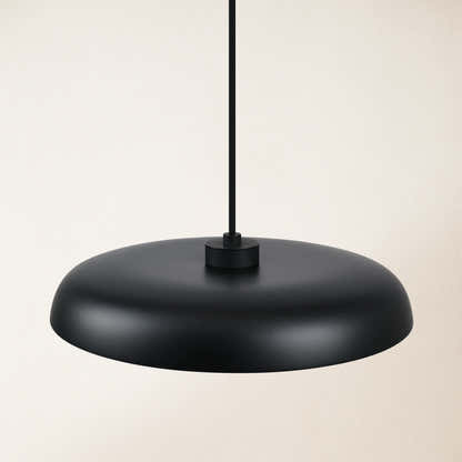 MineraLight Alabaster Industrial Pendant Light 41cm D