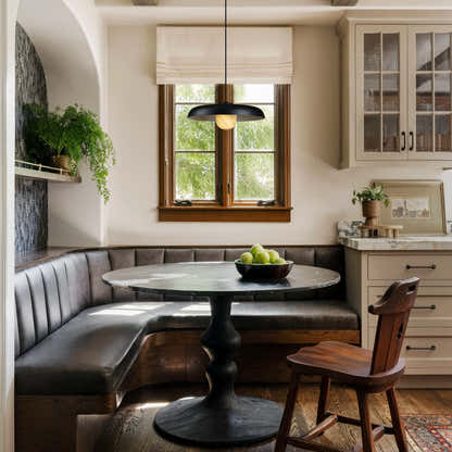 MineraLight Alabaster Industrial Pendant Light 41cm D