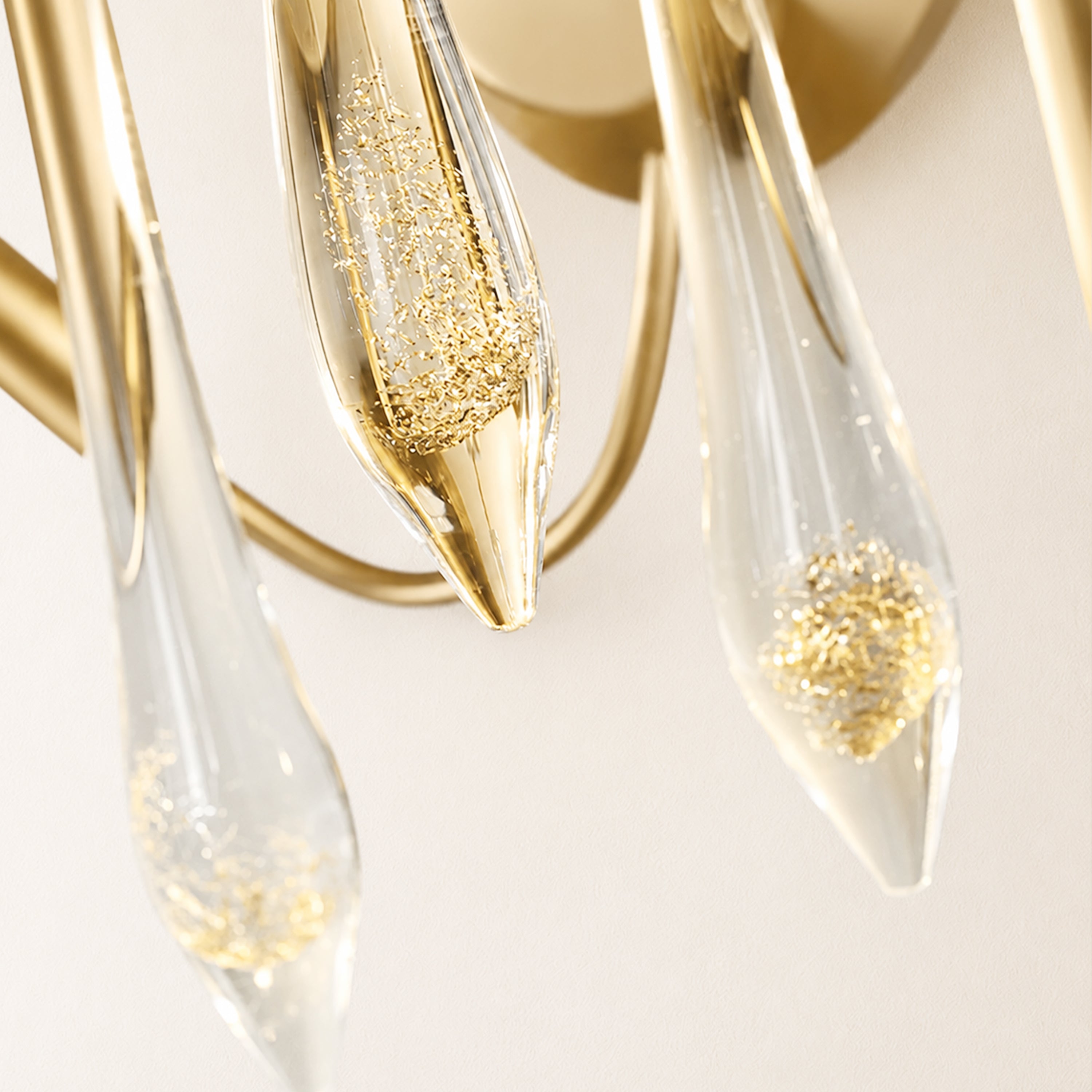 Nivalia Crystal Branch Wall Sconce