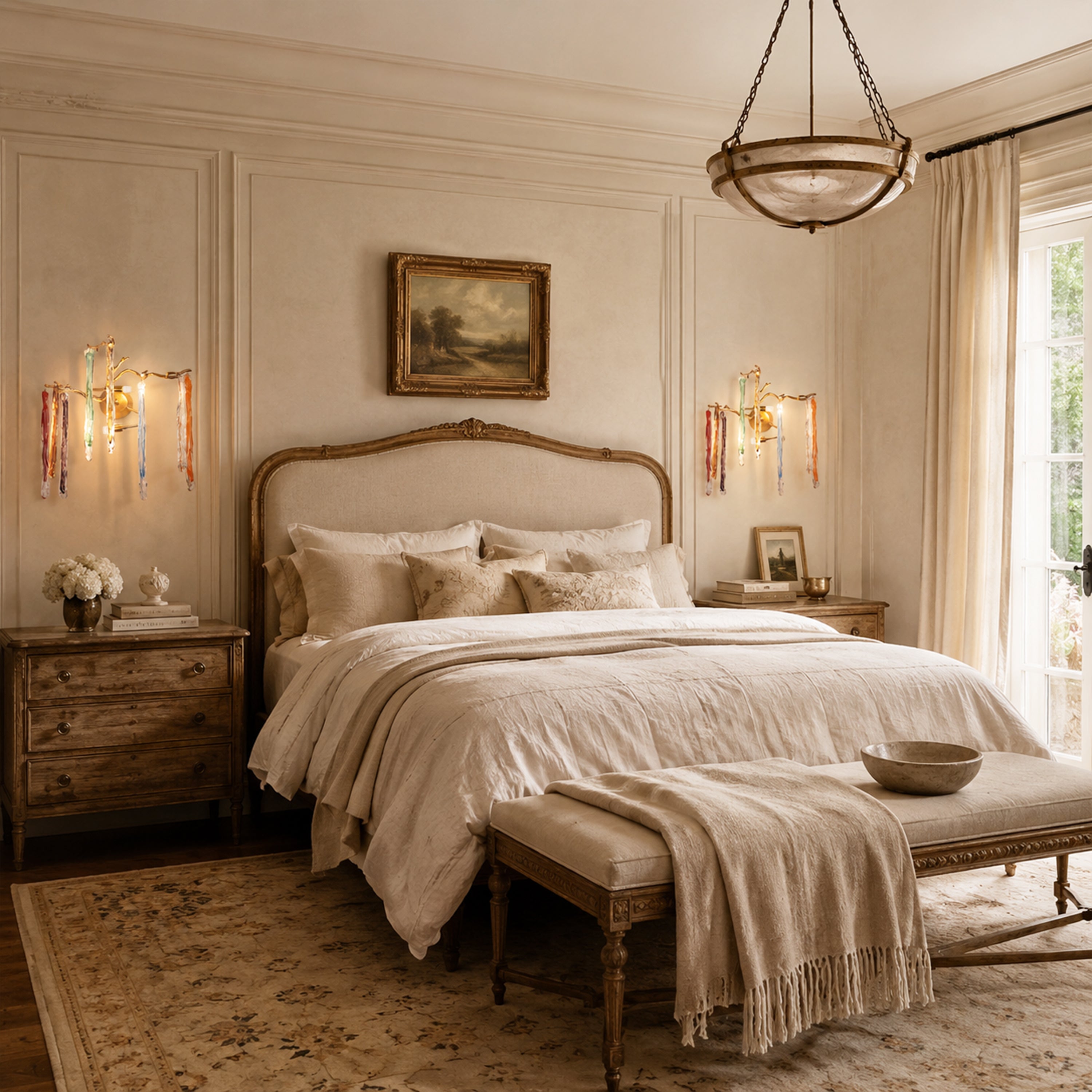 Nivalia Crystal Branch Wall Sconce