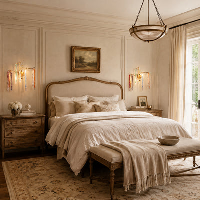 Nivalia Crystal Branch Wall Sconce