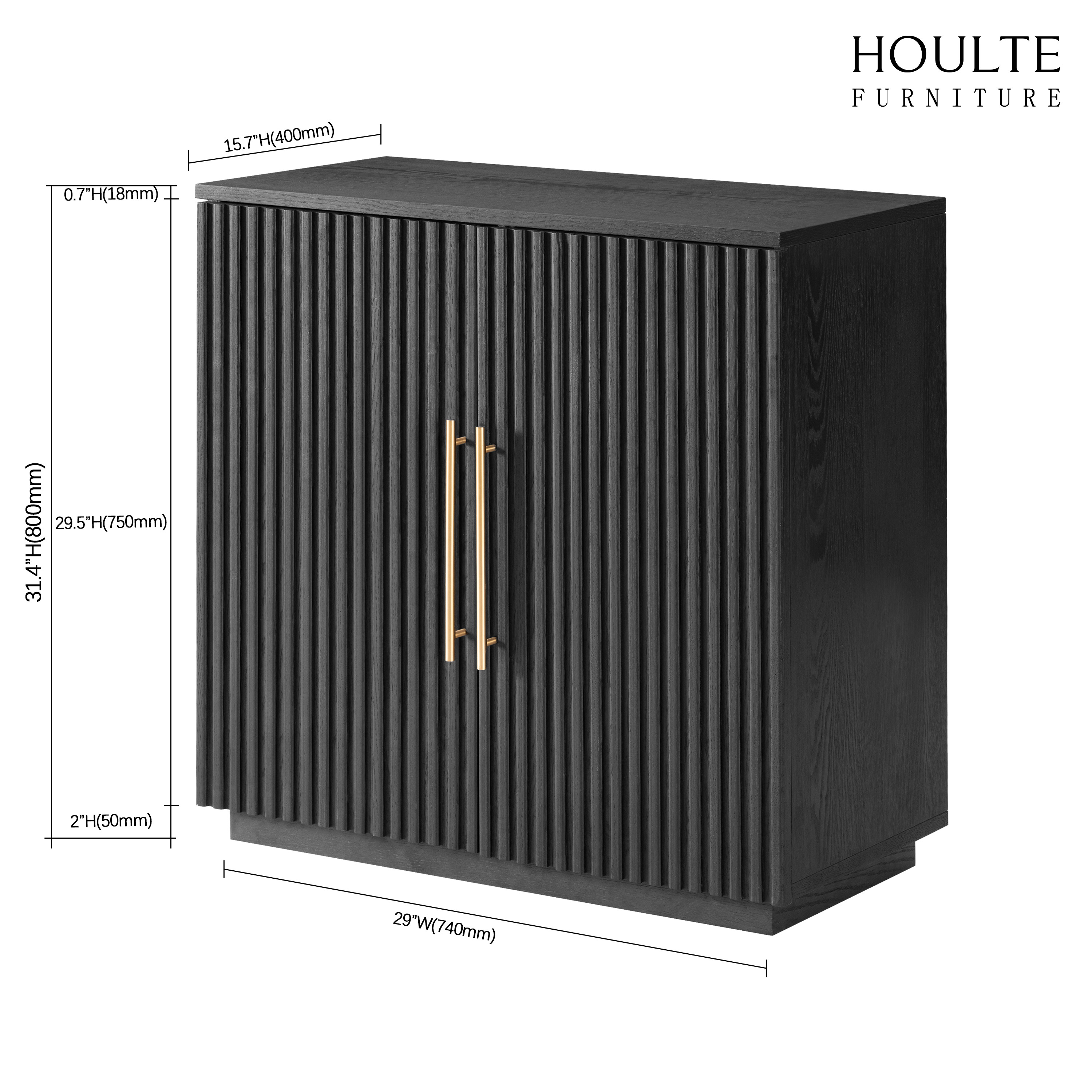 Holt 31.5″ Oak Cabinet